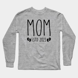 tie dye mama Long Sleeve T-Shirt